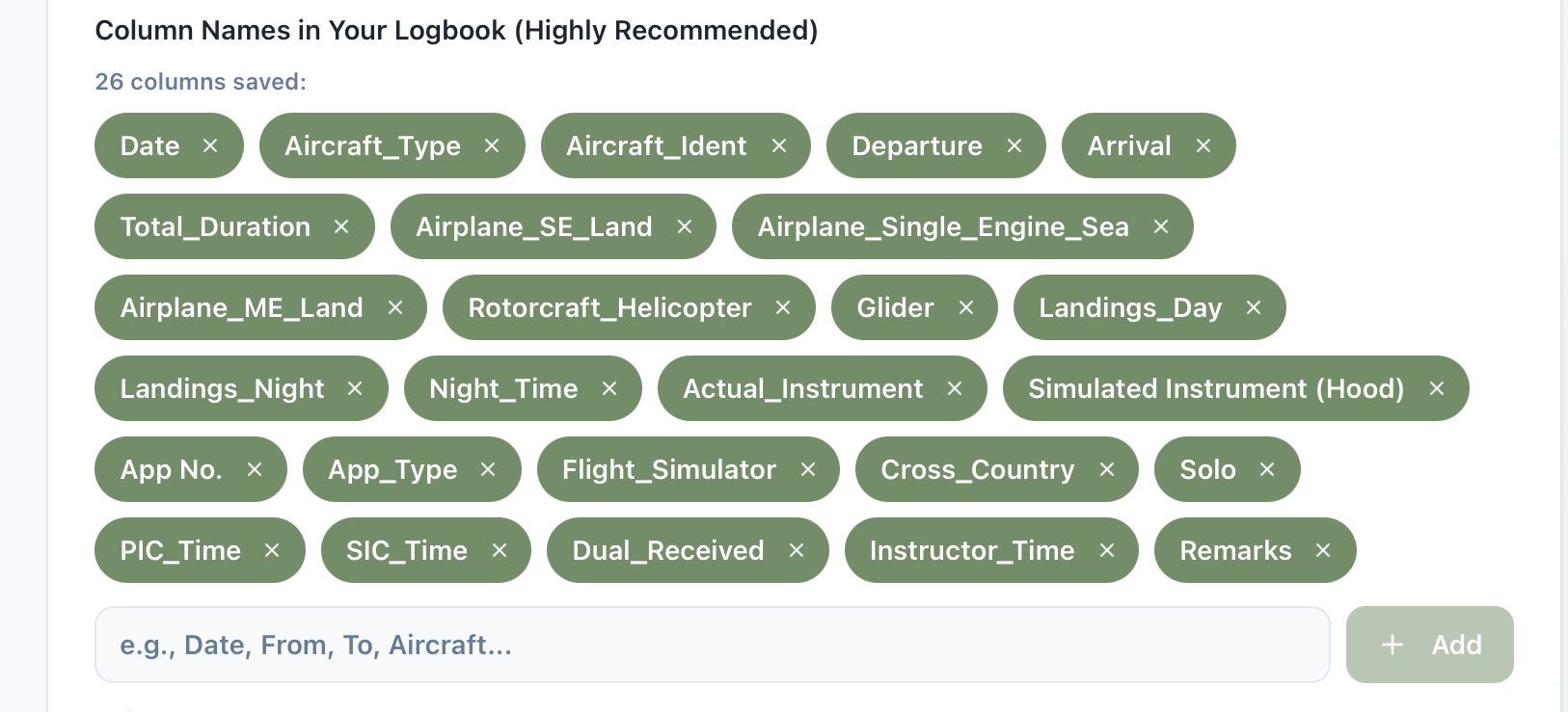 AI Pilot Logbook Scanner & Digital Logbook | LogbookScan